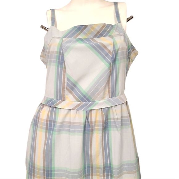 Horny Toad Plaid Summer Dress size XL - Picture 4 of 9